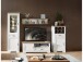 Highboard >Jasmin< in Pinie-Hell aus Metall - 66x136x42cm (BxHxT)