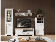 TV-Board >Jasmin< in Pinie-Hell - 143x54x51cm (BxHxT)