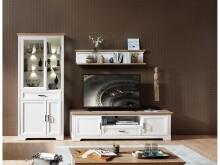 TV-Board >Jasmin< in Pinie-Hell - 193x54x51cm (BxHxT)
