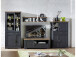 Wandboard >Jasmin< in Graphit - 142x29x20cm (BxHxT)