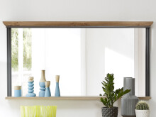Wandspiegel >Jasmin< in Artisan Eiche - 142x74x16cm...