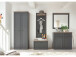 Schuhschrank >Tomlin< in grau - 98x91x38cm (BxHxT)