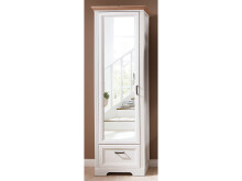 Garderobenschrank >Jasmin< in Pinie-Hell -...