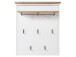 Garderobenpaneel >Jasmin< in Pinie-Hell - 93x107x30cm (BxHxT)