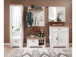Garderobenpaneel >Jasmin< in Pinie-Hell - 93x107x30cm (BxHxT)