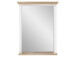 Wandspiegel >Jasmin< in Pinie-Hell - 65x83x15cm (BxHxT)