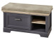 Garderoben-Set >Jasmin< in Graphit - 280x204x41cm (BxHxT)