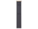 Garderoben-Set >Jasmin< in Graphit - 223x204x41cm (BxHxT)