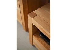 TV-Board >Leduc< in Kernbuche aus Metall - 185x58x50cm (BxHxT)