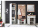 Garderobenpaneel >Greifswald< in Artisan Eiche - 78x148x26 (BxHxT)