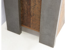 Schuhschrank >Celon< in Old Wood Vintage - 67x105,5x41,6cm (BxHxT)