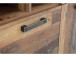 Schuhschrank >Celon< in Old Wood Vintage - 67x105,5x41,6cm (BxHxT)