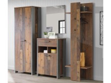Garderoben-Set >Celon< in Old Wood Vintage -...
