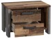 Nachtkonsole >Celon< in Old Wood Vintage - 62x41,5x41,6cm (BxHxT)