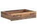 Bett >Celon< in Old Wood Vintage - 145,1x90,5x204,9cm (BxHxT)
