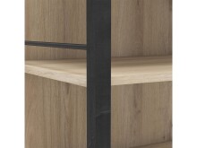 Kleiderschrank >Roseville< in Kronberg Eiche Nachbildung aus Kunststoff