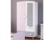 Drehtürenschrank >Savannah< in Weiß - 95x186,8x51,5cm (BxHxT)