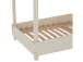 Kinderbett >Tyler< in taupe aus MDF - 213x215x127.8cm (BxHxT)