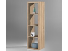 Raumteiler >Portia< in Sonoma-Eiche - 41x147x38cm...