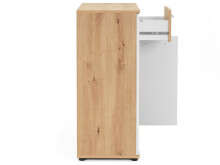 Kommode >Jacklin I< in Artisan-Eiche - 60x85x35cm (BxHxT)