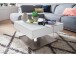 Couchtisch >Marcie< in Weiß matt aus MDF - 75x38x75cm (BxHxT)