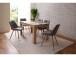 Esszimmerstuhl >Tivoli< (4-er Set) in Grau aus Metall - 50x83x60cm (BxHxT)