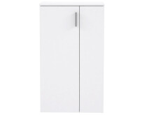 Schuhschrank >Gretna< in Weiß - 68.9x120.4x36.3cm (BxHxT)