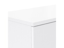 Schuhschrank >Gretna< in Weiß - 68.9x120.4x36.3cm (BxHxT)