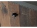 Kommode >Burg< in Betonoptik Dunkelgrau - 77.2x77.5x29.6cm (BxHxT)