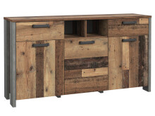 Sideboard >Celon< in Old Wood Vintage -...
