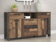 Sideboard >Celon< in Old Wood Vintage -...