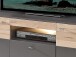TV-Board >Chatham< in Uni Wolfram Grau aus Metall - 149.8x59.3x52cm (BxHxT)