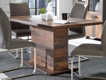 Esstisch >Celon< ausziehbar bis 200cm in Old Wood...