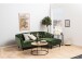 Couchtisch >Carney< in Wildeiche aus Metall - 80x80x45cm (BxHxT)