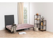 Regal >Carney< in Wildeiche aus Metall - 37x82,5x35cm (BxHxT)
