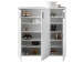 Schuhschrank >Leupold< in Weiß - 120x120x35cm (BxHxT)