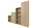 Aktenregal >Trio< in Sonoma-Eiche - 57x77x33cm (BxHxT)