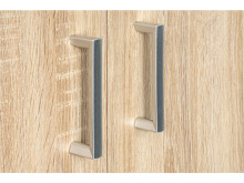 Aktenschrank >Trio< in Eiche - 57x77x34,5cm (BxHxT)