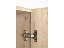 Aktenschrank >Trio< in Sonoma-Eiche - 57x186,5x34,5cm (BxHxT)