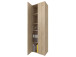 Aktenschrank >Trio< in Sonoma-Eiche - 57x186,5x34,5cm (BxHxT)