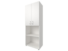 Aktenschrank >Trio< in Weiß - 57x154x34,5cm...