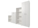 Aktenschrank >Trio< in Weiß - 57x231x34,5cm (BxHxT)