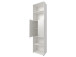 Aktenschrank >Trio< in Weiß - 57x231x34,5cm (BxHxT)