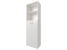 Aktenschrank >Trio< in Weiß - 57x190x34,5cm (BxHxT)