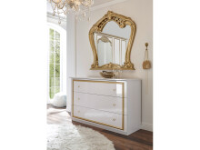 Barockspiegel >Celine< in Goldfarben aus Kunststoff...