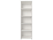 Büro-Set >Trio< in Weiß - 171x186.5x34.5cm (BxHxT)