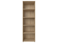 Büro-Set >Trio< in Sonoma-Eiche - 171x186.5x34.5cm (BxHxT)