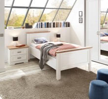 Nachtkommode >Jasmin< in Anderson Pine - 64x54x41cm (BxHxT)