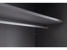 Schwebetürenschrank >Renfrew< in Old Style hell - 215x210x63cm (BxHxT)