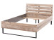Bett >Renfrew< in Old Style hell - 146x100x213cm (BxHxT)